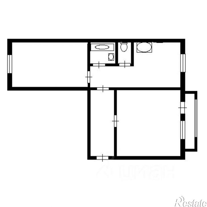 2-комн квартира Амурская улица, 28,  д. 28