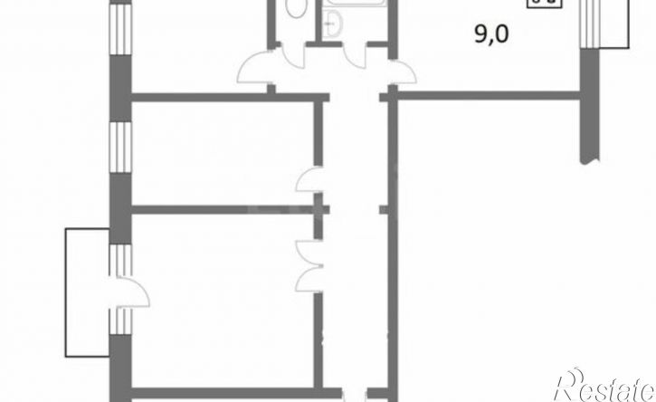 3-комн квартира улица Академика Павлова, 29,  д. 29