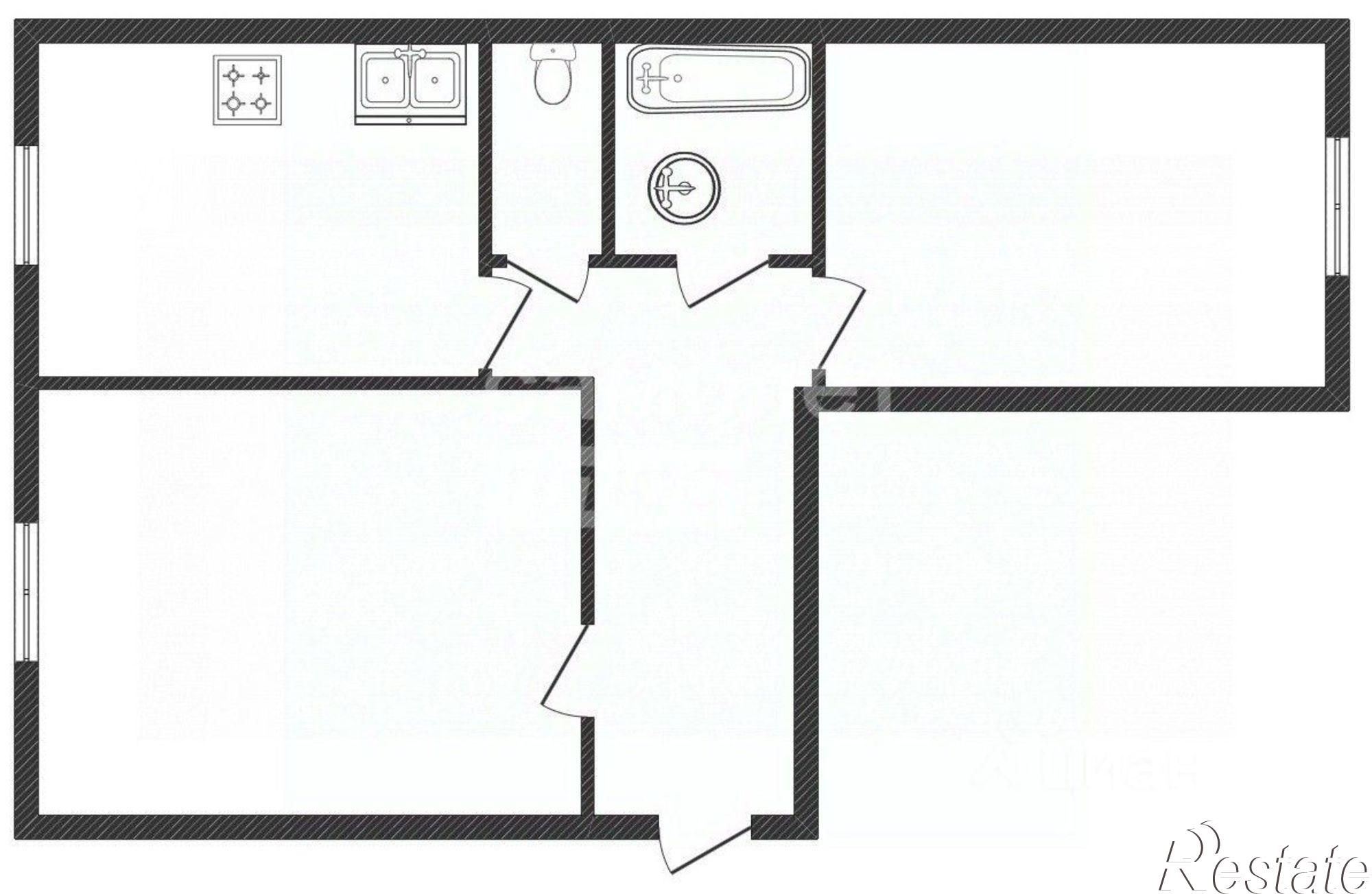 Купить квартиру за 3 750 000 рублей на улица Академика Павлова, 11