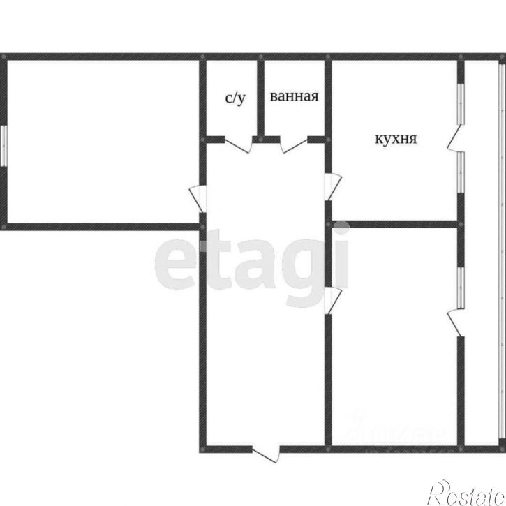 2-комн квартира улица 8 Июля, 22,  д. 22