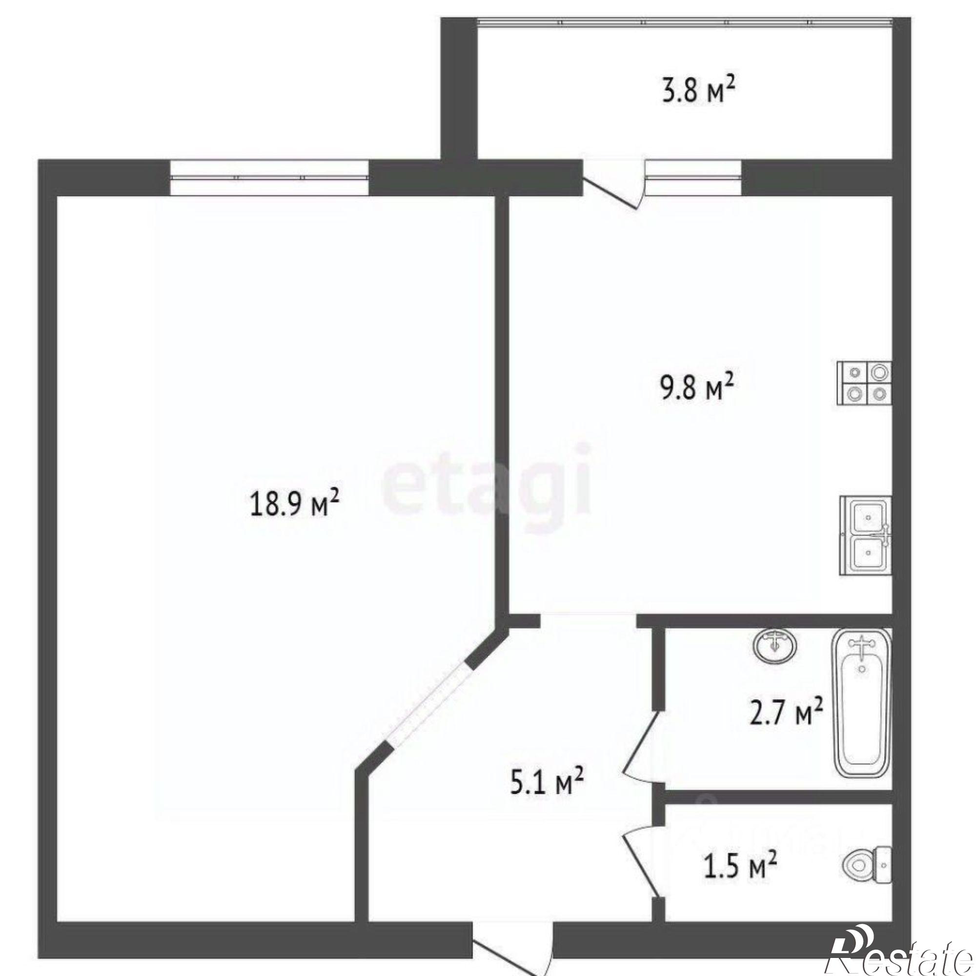 Купить квартиру за 4 990 000 рублей на проспект Макеева, 85