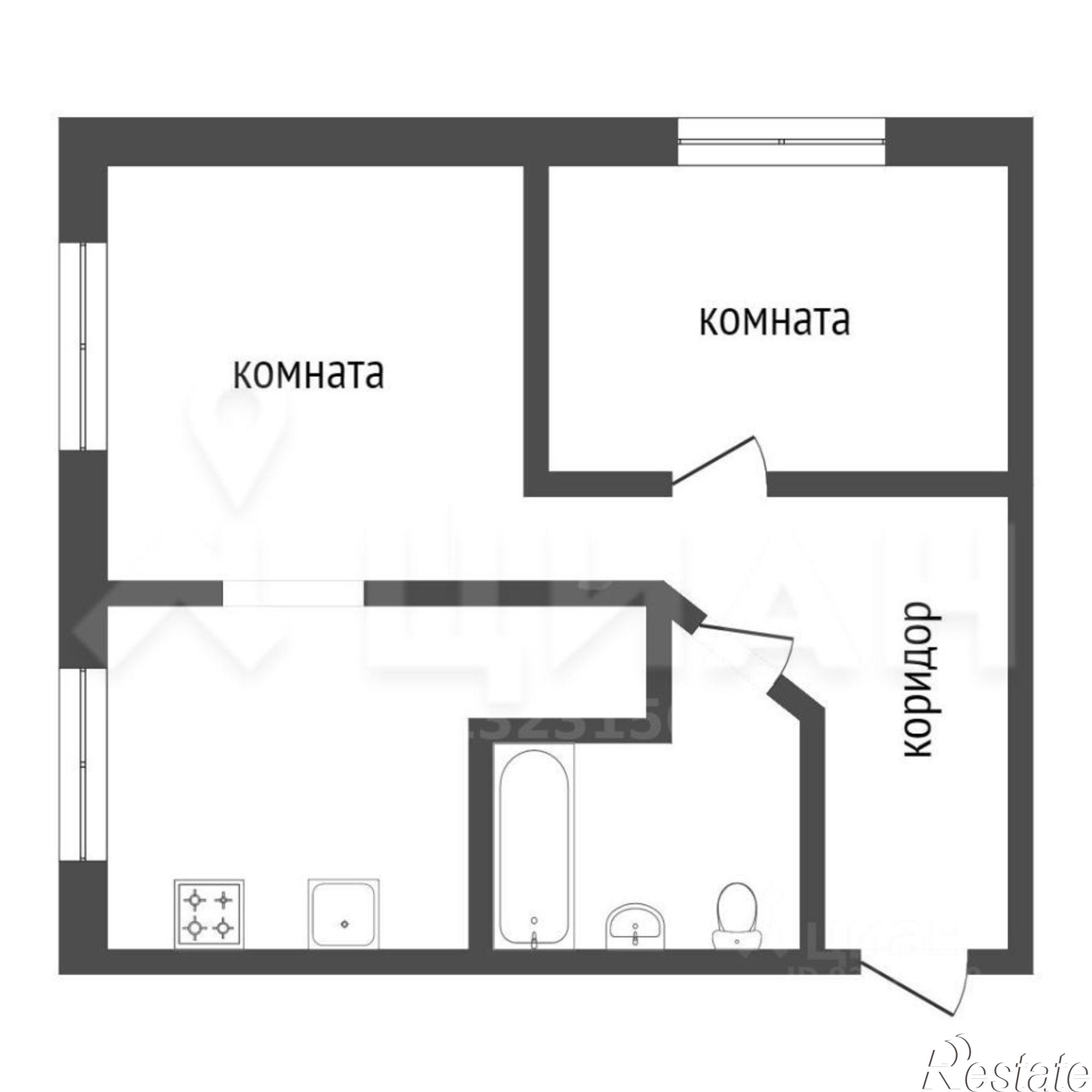 Купить квартиру за 3 499 000 рублей на Молодёжная улица, 28