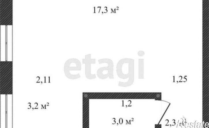 1-комн квартира Керченская улица, 17,  д. 17