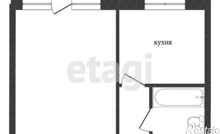 1-комн квартира Молодёжная улица, 14,  д. 14