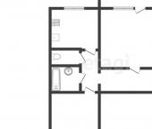 2-комн, 52кв м, этаж 4/5 ул 8 Марта, 128