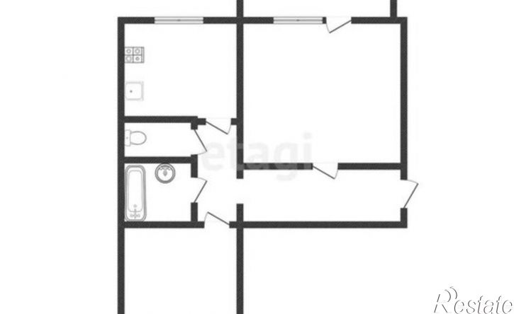 2-комн квартира ул 8 Марта, 128,  д. 128