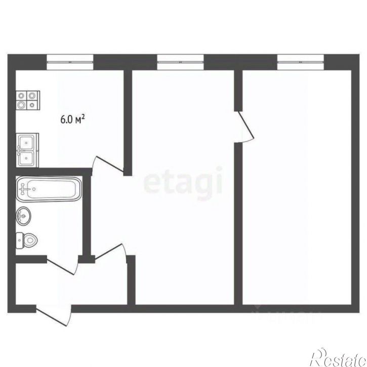 2-комн квартира улица Менделеева, 27,  д. 27