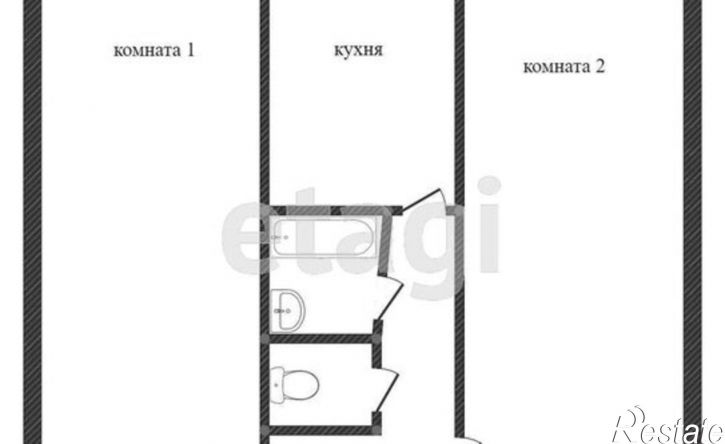 2-комн квартира ул Менделеева, 14,  д. 14