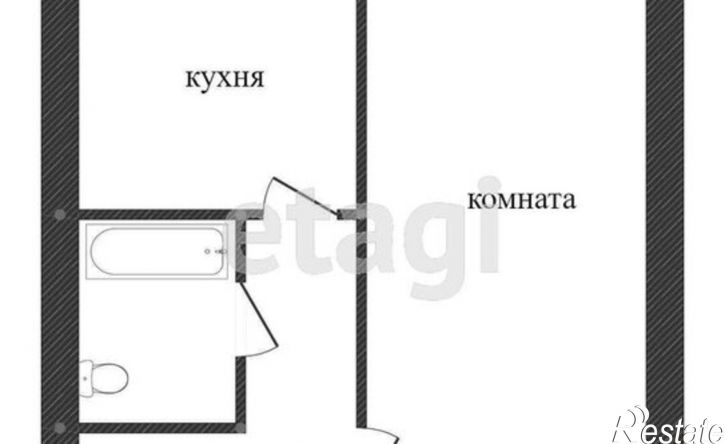 1-комн квартира Орловская улица, 18,  д. 18