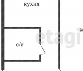 1-комн, 31кв м, этаж 4/5 ул Победы, 30