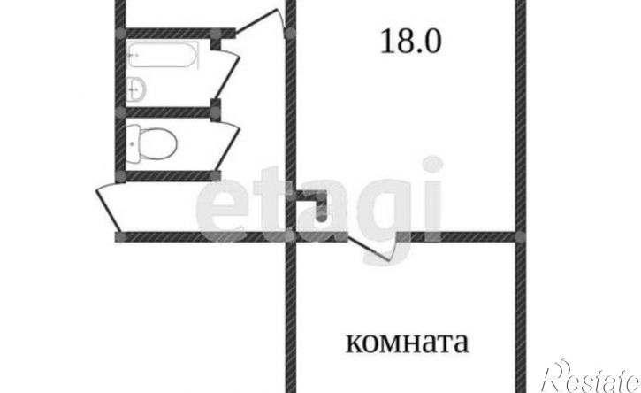 2-комн квартира Уральская улица, 106,  д. 106