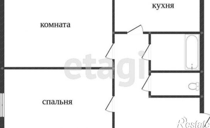 2-комн квартира ул Готвальда, 7,  д. 7