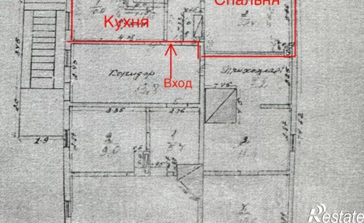 1-комн квартира улица Свердлова, 32,  д. 32