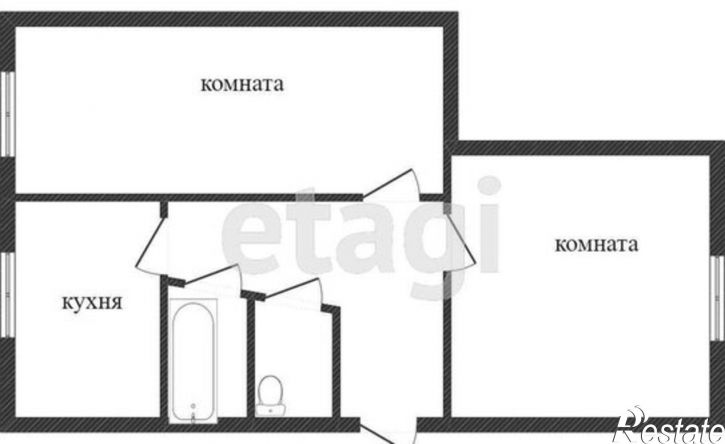 2-комн квартира ул Орловская, 22,  д. 22