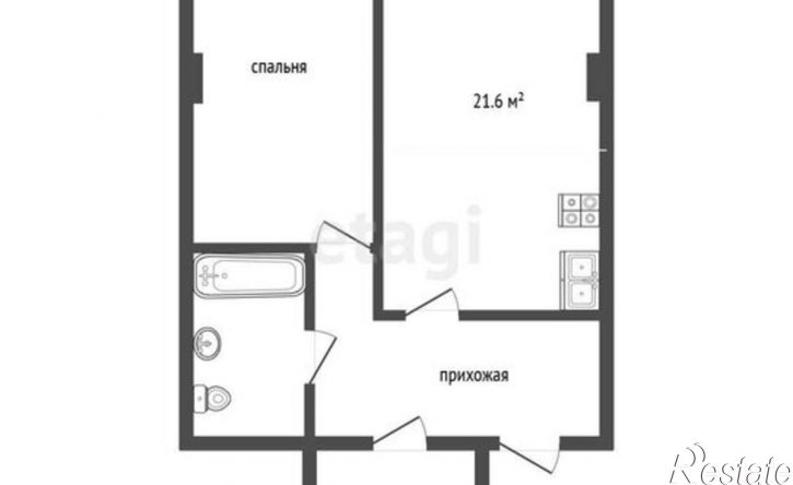 2-комн квартира Набережная улица, 35,  д. 35