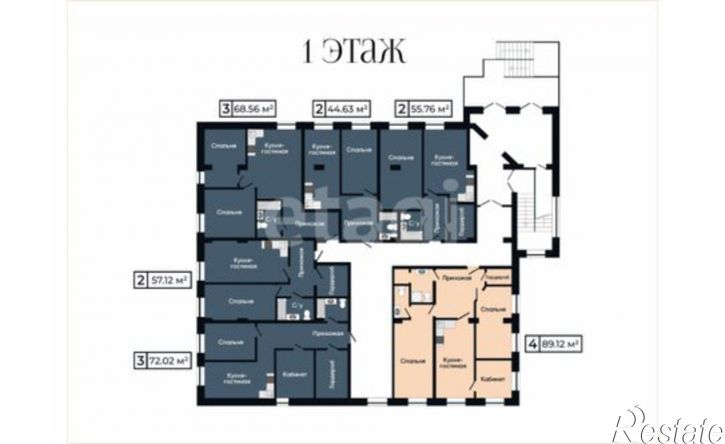4-комн квартира Набережная улица, 35,  д. 35
