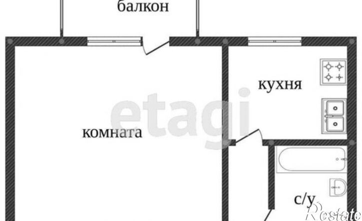 1-комн квартира ул Уральская, 16,  д. 16