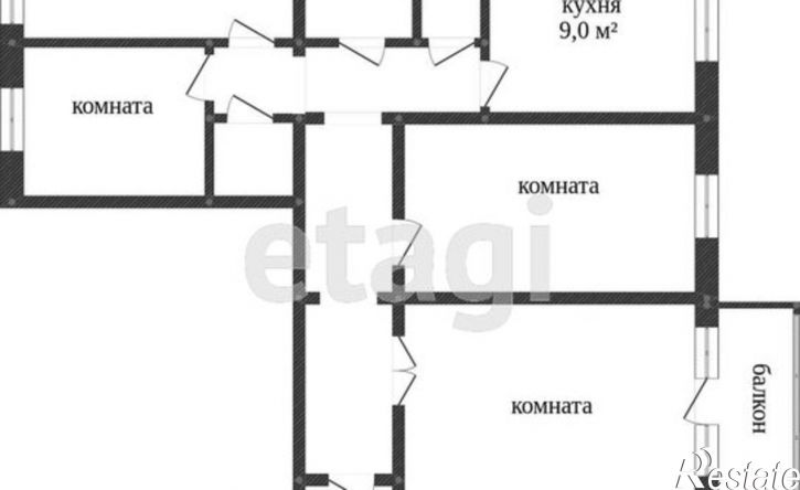 4-комн квартира улица Академика Павлова, 30,  д. 30