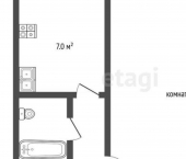 1-комн, 30кв м, этаж 1/5 улица Победы, 32