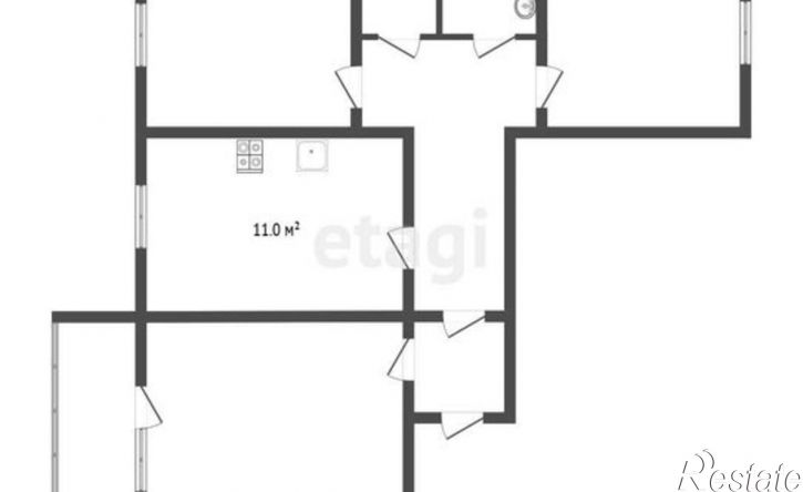 3-комн квартира ул Жуковского, 3,  д. 3