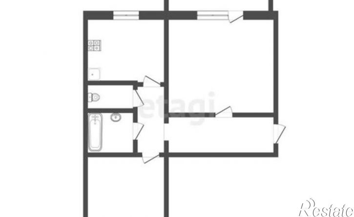 2-комн квартира ул Орловская, 16,  д. 16