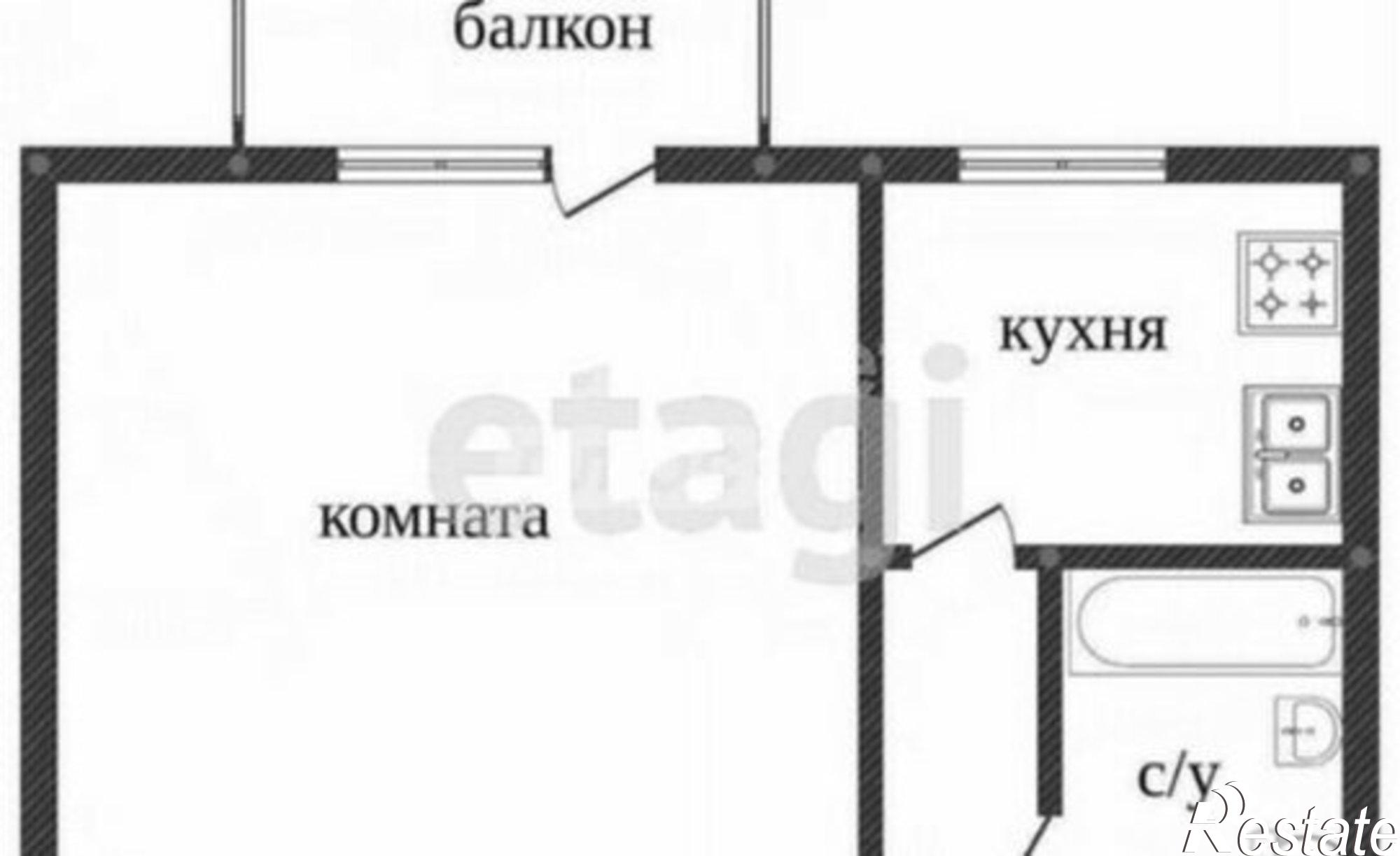 Купить квартиру за 3 000 000 рублей на ул Уральская, 14