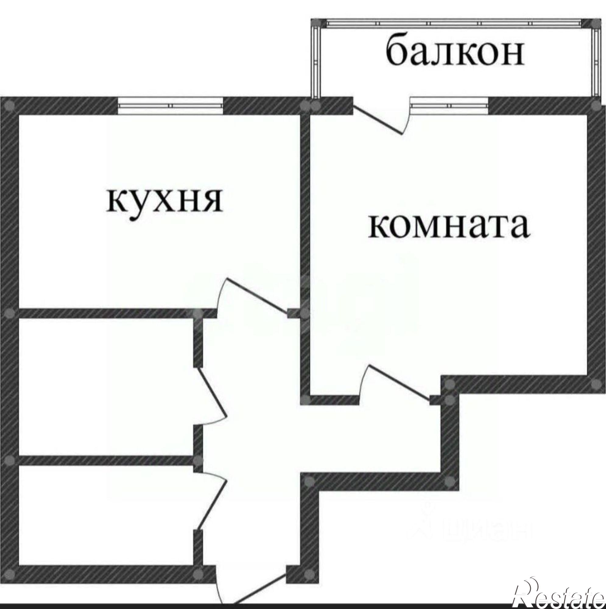 Купить квартиру за 2 790 000 рублей на ул Вернадского, 54