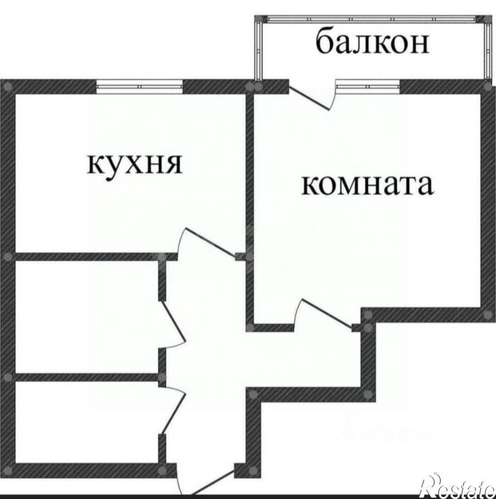 1-комн квартира ул Вернадского, 54,  д. 54