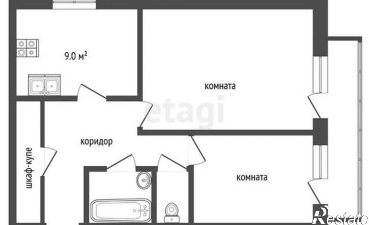 2-комн квартира ул Колесова, 11,  д. 11