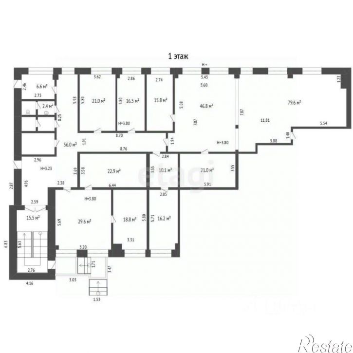 Офис ул Жуковского, 3,  д. 3