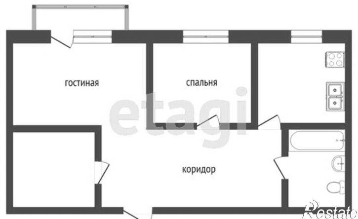 2-комн квартира ул Колесова, 15,  д. 15