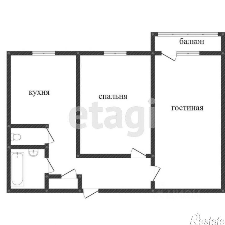 2-комн квартира ул Готвальда, 33,  д. 33