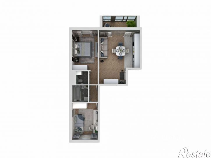 2-комн квартира в новом доме ул Уральская, 123,  д. 123