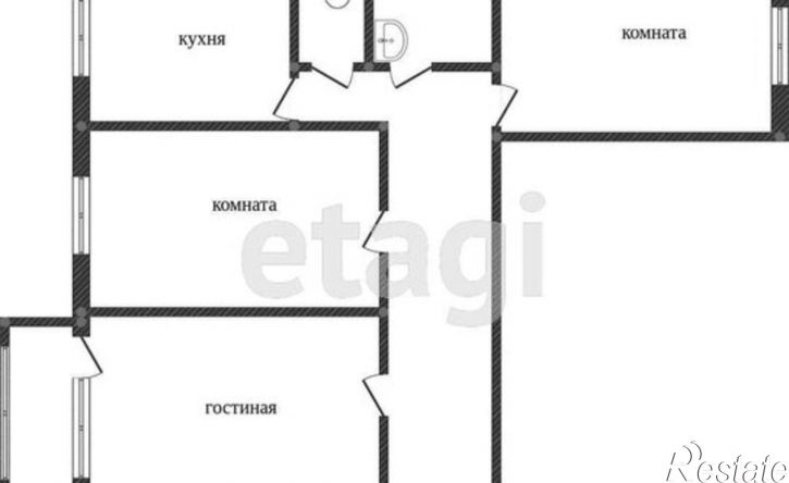 3-комн квартира ул Лихачева, 26,  д. 26