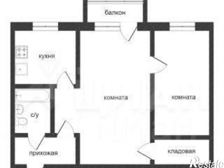 2-комн квартира ул Романенко, 21,  д. 21