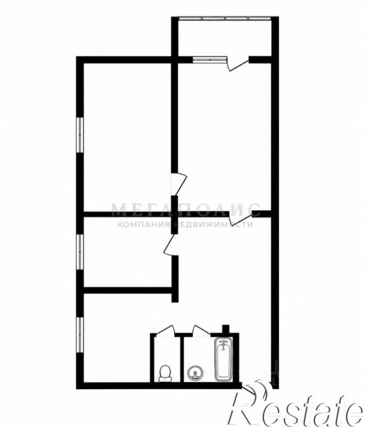 3-комн квартира улица Менделеева, 14,  д. 14
