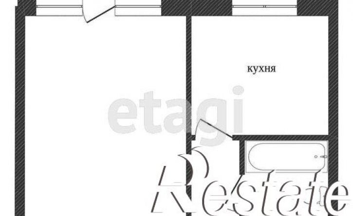 1-комн квартира Орловская улица, 18,  д. 18