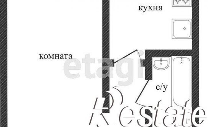 1-комн квартира Уральская улица, 106,  д. 106
