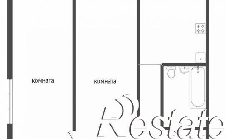 2-комн квартира улица Кирова, 89,  д. 89
