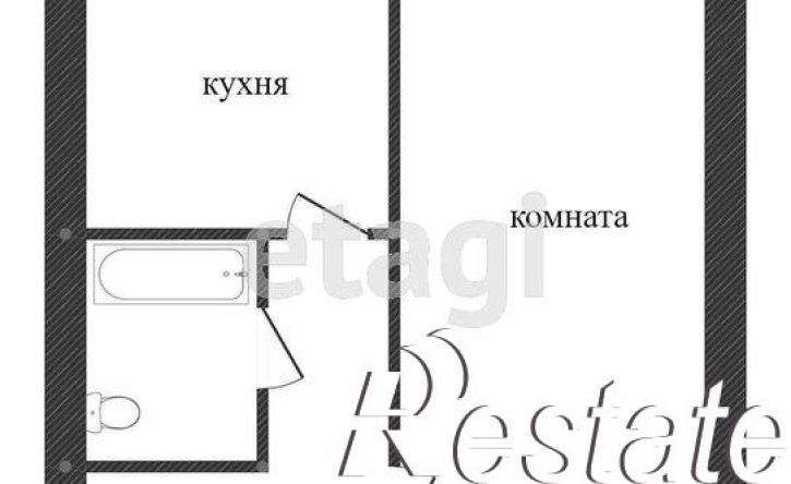 1-комн квартира проспект Автозаводцев, 52,  д. 52
